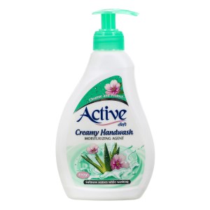 اکتیو مایع دستشویی کرمی 350گرمی سبز