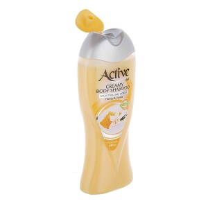 اکتیو شامپو بدن کرمی وانیل وعسل 400گرمی