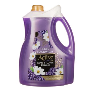 اکتیومایع دستشویی صدفی 3750گرمی بنفش