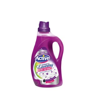 اکتیو مایع لباسشویی پلی واش 2500 گرمی بنفش