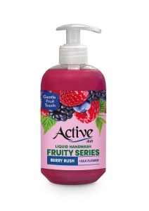 اکتیو مایع دستشویی صدفی هلو فروتی 450 گرم