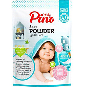 پینو بیبی پودر صابون ماشینی کودک 400گرم