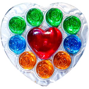 نوبل ژله قلبی 45 گرم