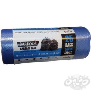 دارکوب کیسه زباله مشکی کوچک 25برگی