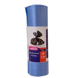 دارکوب کیسه زباله آبی بزرگ 16برگی