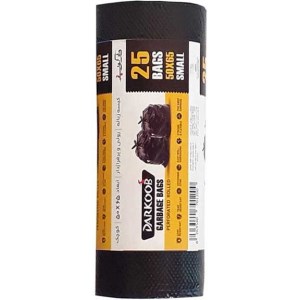 دارکوب کیسه زباله بند دار کوچک 25عددی