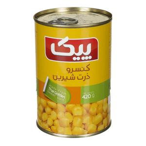 پیک کنسرو ذرت شیرین