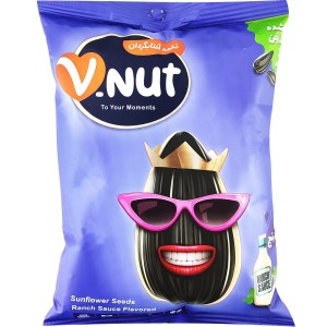 وی نات تخمه آفتابگردان با طعم سس رنچ