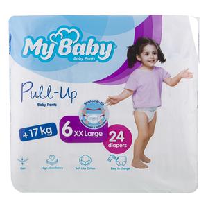 مای بیبی پوشک شورتی پول آپ سایز6 اقتصادی