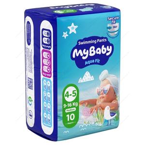 مای بیبی پوشک استخری سایز 5-4 10عددی