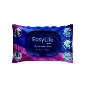 ایزی لایف دستمال مرطوب بزرگسال لوندر 70 عددی