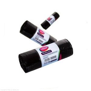 میخک کیسه زباله تک رول پرفراژدار 75*55 مشکی