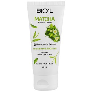 بیول ژل کرم تیوپی عصاره ماچا 60میل