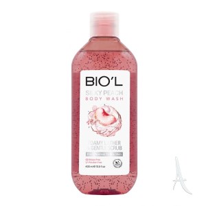 بیول شامپو بدن ژلی سیلکی پیچ اسکراب و کمپلکس آبرسان 400میل