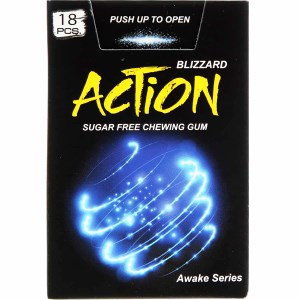 اکشن آدامس بیداری باطعم اکالیپتوس