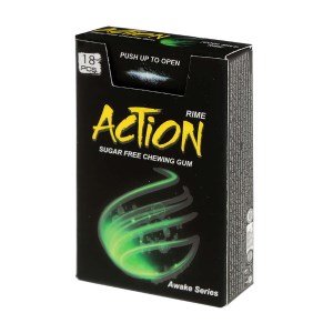 اکشن آدامس بیداری باطعم نعنای خنک