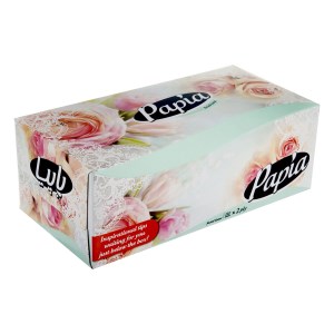 پاپیا دستمال کاغذی دو لایه 150