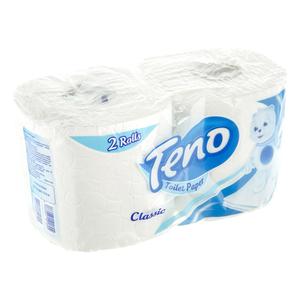 تنو دستمال توالت کلاسیک 3لایه 2رول