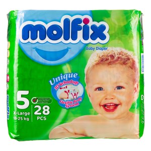 مولفیکس 3بعدی خیلی بزرگ 28عددی دوبل 5