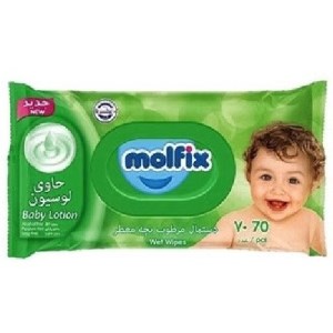 مولفیکس دستمال مرطوب ایزوتونیک 70عددی