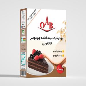 OAB پودر کیک جو دو سر کاکائویی