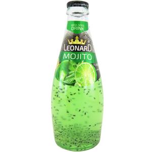 لئونارد نوشیدنی تخم شربتی لیمو نعنا 300 میل