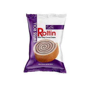 نظری کیک رولتین شیری کرم کاکائو