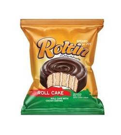 نظزی کیک رولتین شیری روکشدار