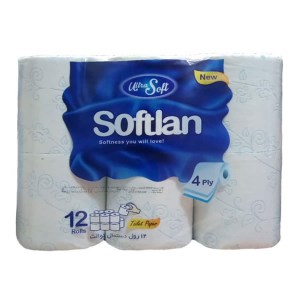 سافتلن دستمال توالت 12قلو