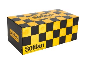 سافتلن دستمال کاغذی شطرنجی 100برگ