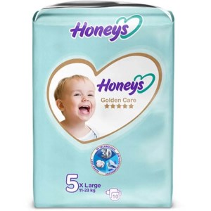 هانیز پوشک بچه سایز 5(10عددی)
