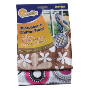 سانتکس دستمال لطیف پرز کوتاه میکروفایبر 2عددی 4036