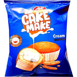 مزمز کیک شیفون ساده با کرم خامه