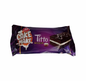 مزمز کیک تیتو کاکائویی با کرم خامه