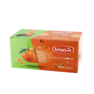 شیر رضا بیسکویت پرتقالی 1100 گرم