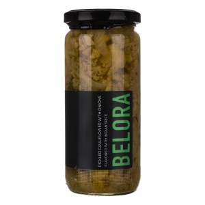 بلورا ترشی گل کلم ادویه دار 500گرم