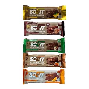 سوفیت پروتئین بار فندقی 45 گرم