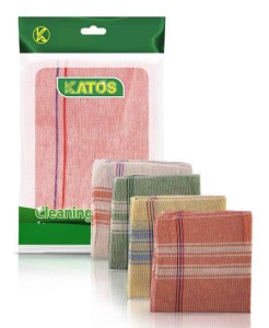 کاتوس دستمال گردگیری ونظافت پنبه ای 144