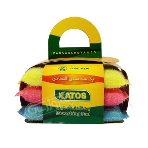 کاتوس پد ظرفشویی 3عددی 236