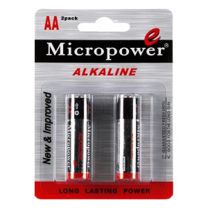 میکرو پاور باطری قلمی آلکالاین 2عددی