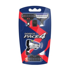 دورکو خودتراش سه لبه 4 عددی مردانه TRC 100 BL