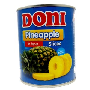 دونی کمپوت آناناس حلقه 565 گرم
