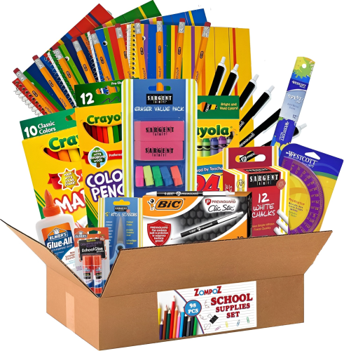 98-Piece-School-Supplies-Set-for-Kids-Back-to-School,-Girls,-Boys
